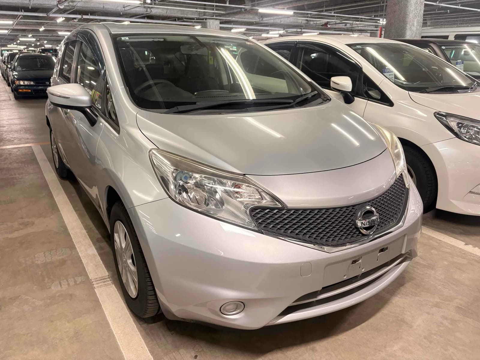 Compact sedan exterior front-left view