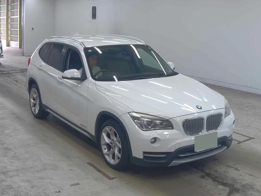 BMW sedan front view