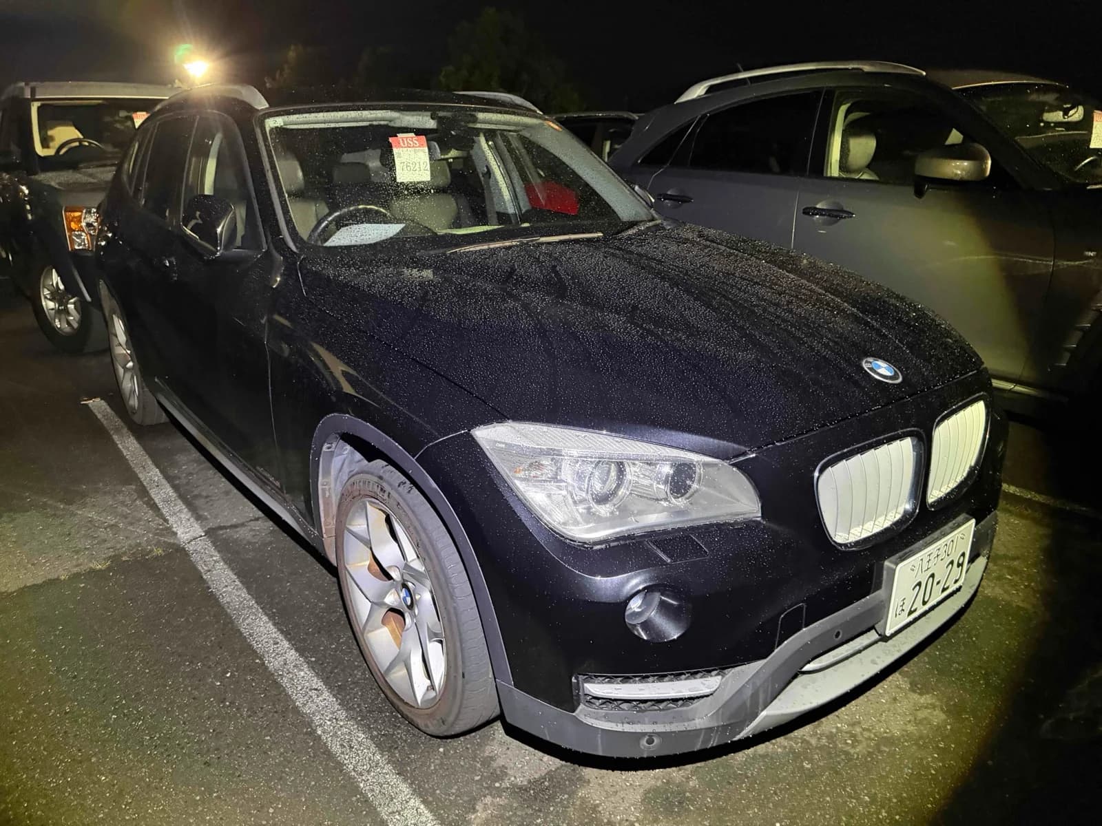 BMW sedan front-left 3/4