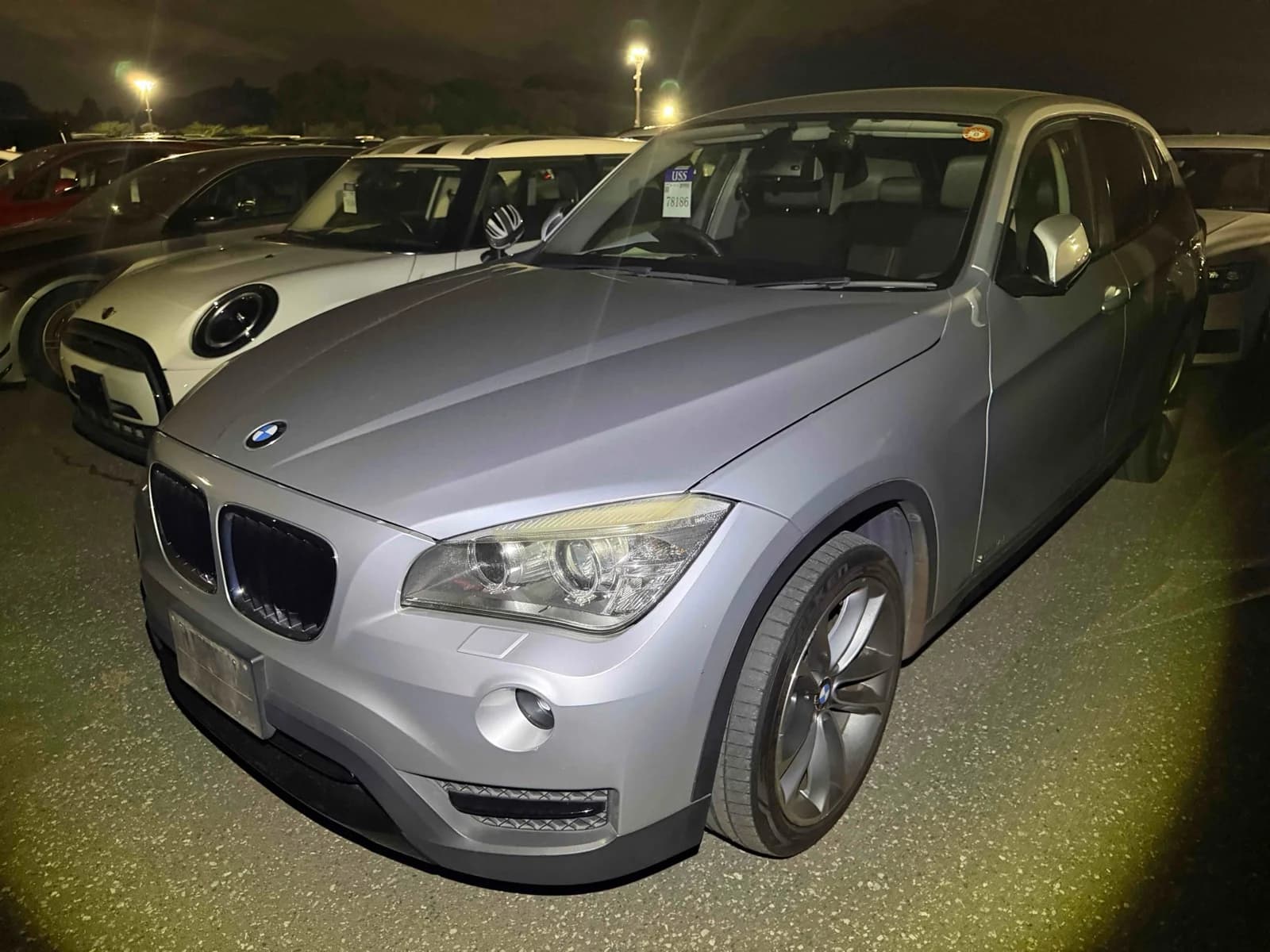 BMW sedan front-left 3/4